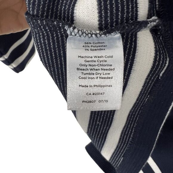 Talbots Stripped Preppy Blouse- Size S - Picture 5 of 6